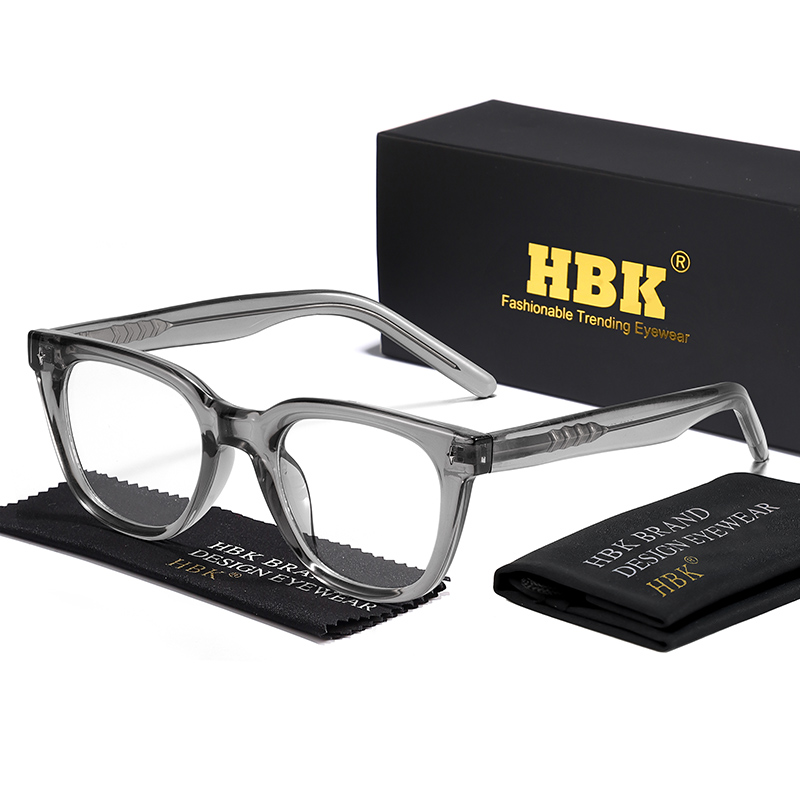 กรอบแว่นตาแฟชั่น HBK ทรงสี่เหล - Men Accessories Tips บทวิจารณ์และราคา