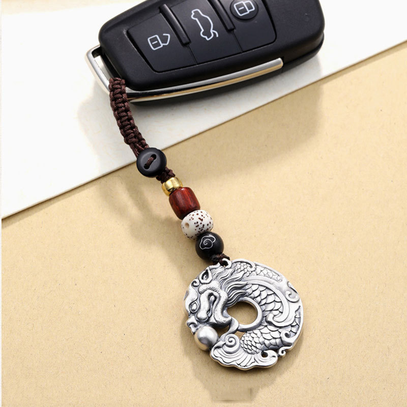 Retro สไตล์ชาติพันธุ์มังกรปลาเ - Men Accessories Ethnic บทวิจารณ์และราคา
