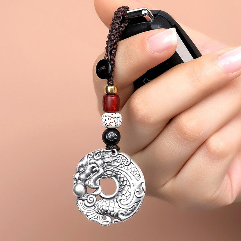 Retro สไตล์ชาติพันธุ์มังกรปลาเ - Men Accessories Ethnic บทวิจารณ์และราคา