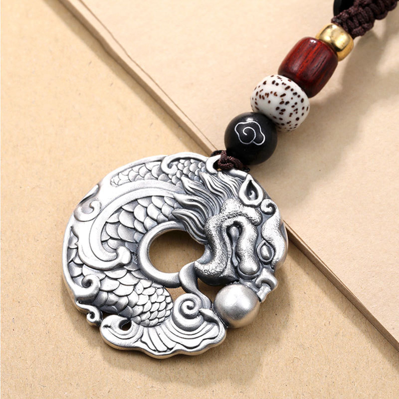 Retro สไตล์ชาติพันธุ์มังกรปลาเ - Men Accessories Ethnic บทวิจารณ์และราคา