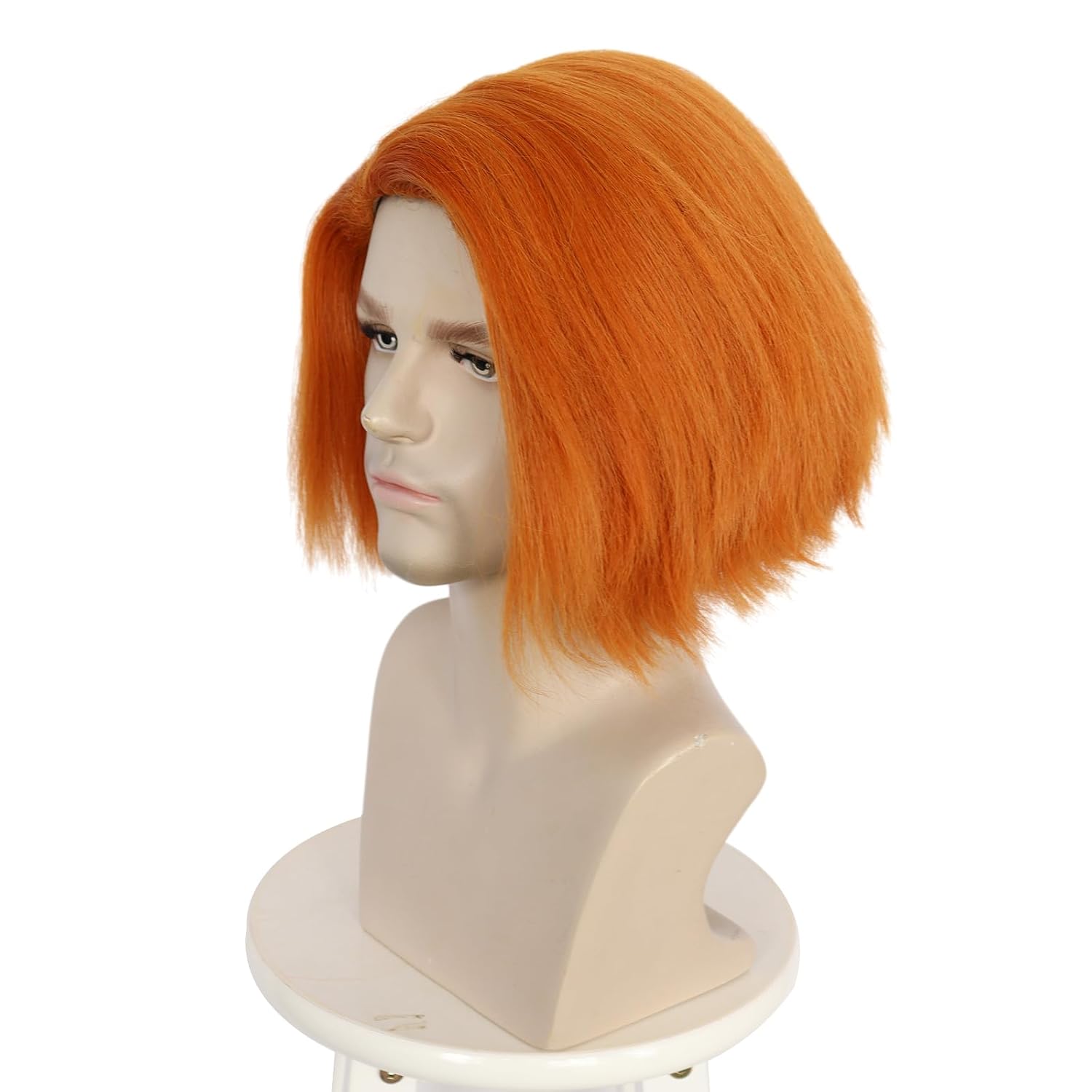 อะนิเมะชัคกี้วิกผมบุรุษสีส้มคอ - Men Accessories Bd บทวิจารณ์และราคา