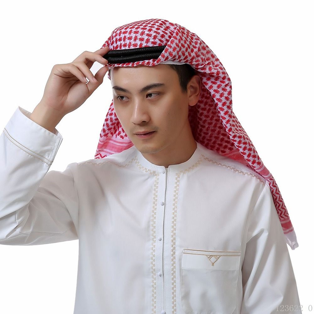 ผ้าโพกศีรษะแบบอิสลาม 1 ชิ้น เช - Men Accessories In Dubai บทวิจารณ์และราคา