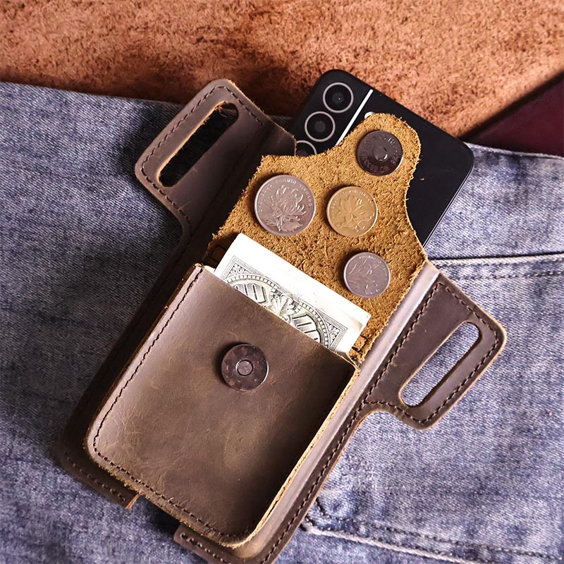 กระเป๋าคาดเอวผู้ชายหนังวัวเกรด - Men'S Accessories Wallet บทวิจารณ์และราคา