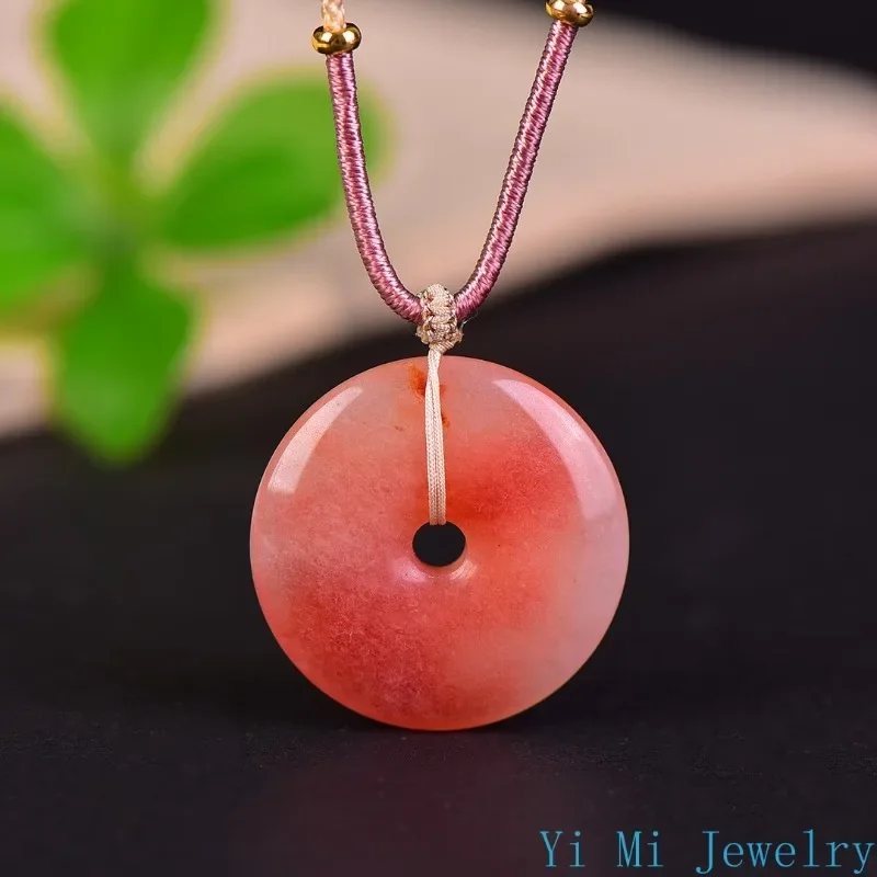 หยกสีทองธรรมชาติ Peach Blossom - Men Accessories Ethnic บทวิจารณ์และราคา