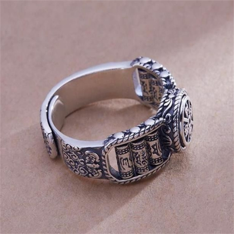 แหวนลูกปัดหกอักขระสไตล์ชาติพัน - Men Accessories Ethnic บทวิจารณ์และราคา