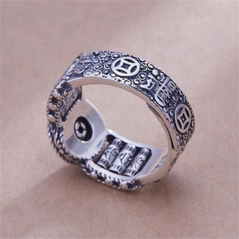 แหวนลูกปัดหกอักขระสไตล์ชาติพัน - Men Accessories Ethnic บทวิจารณ์และราคา