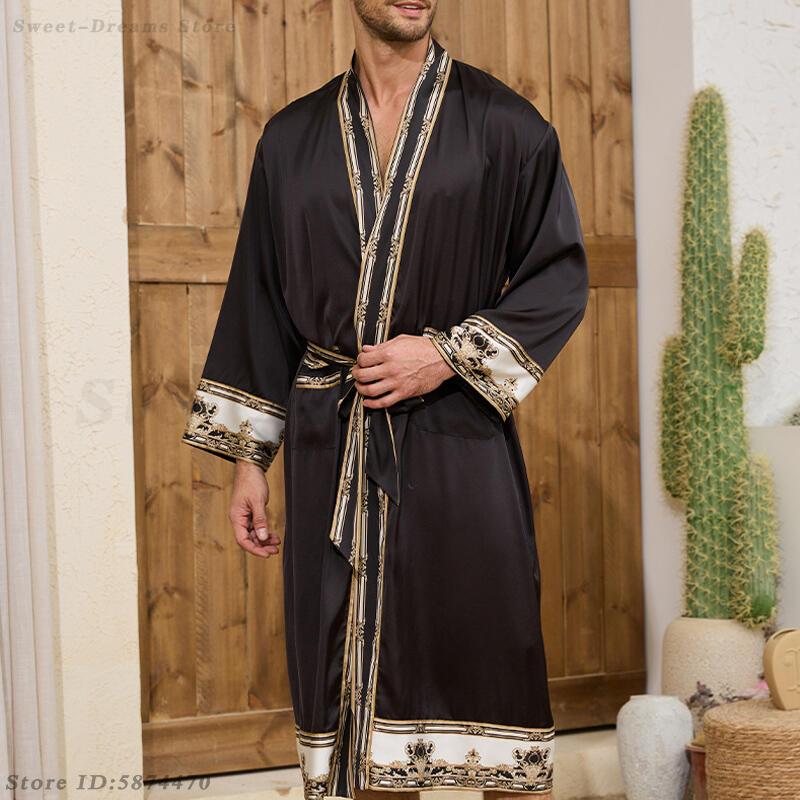 ชุดนอนผู้ชายแบบยาว สไตล์บาโรก  - Men'S Kimono Accessories บทวิจารณ์และราคา