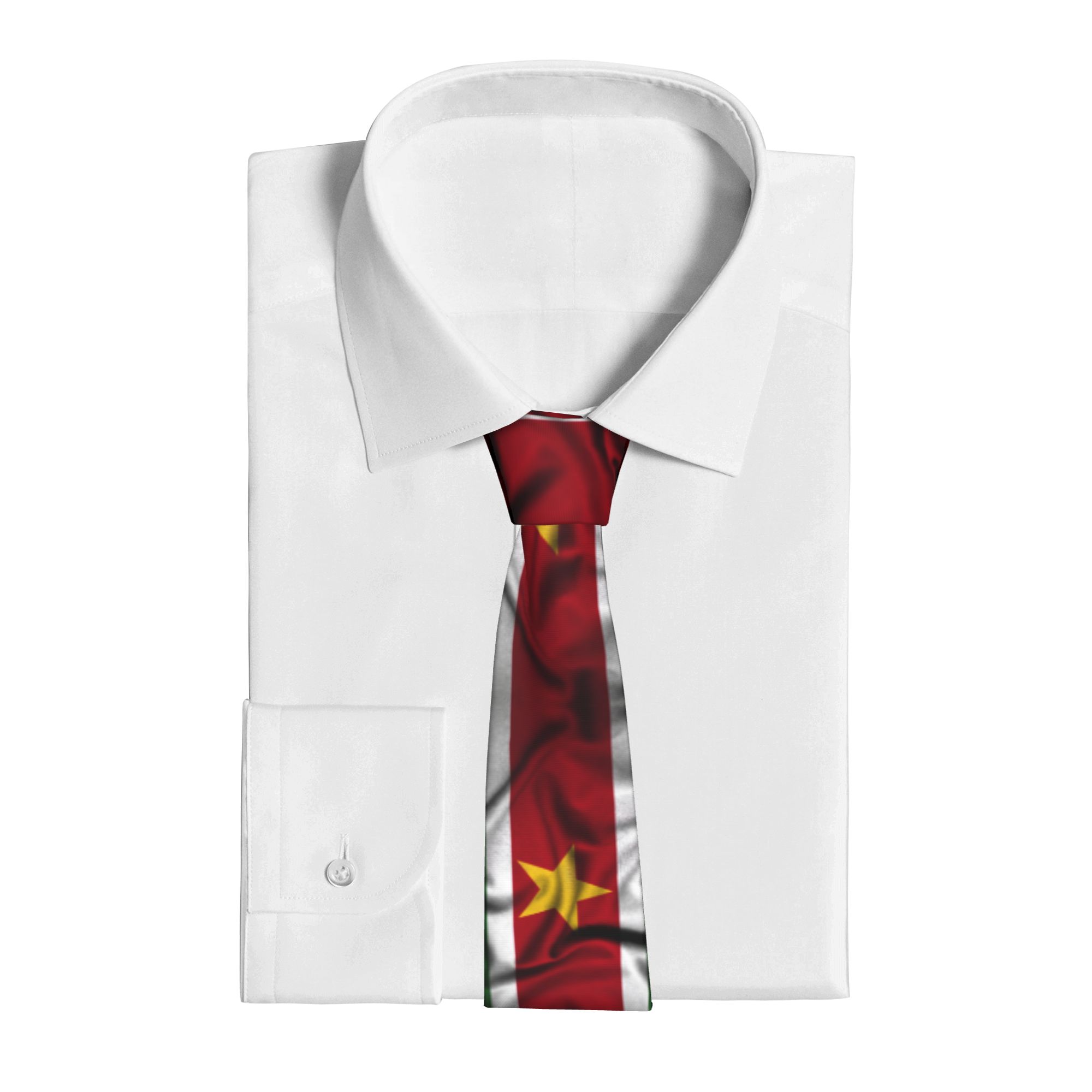 เนคไทลายธงชาติซูรินาม เนคไทธุร - Men'S Accessories Gift Ideas บทวิจารณ์และราคา