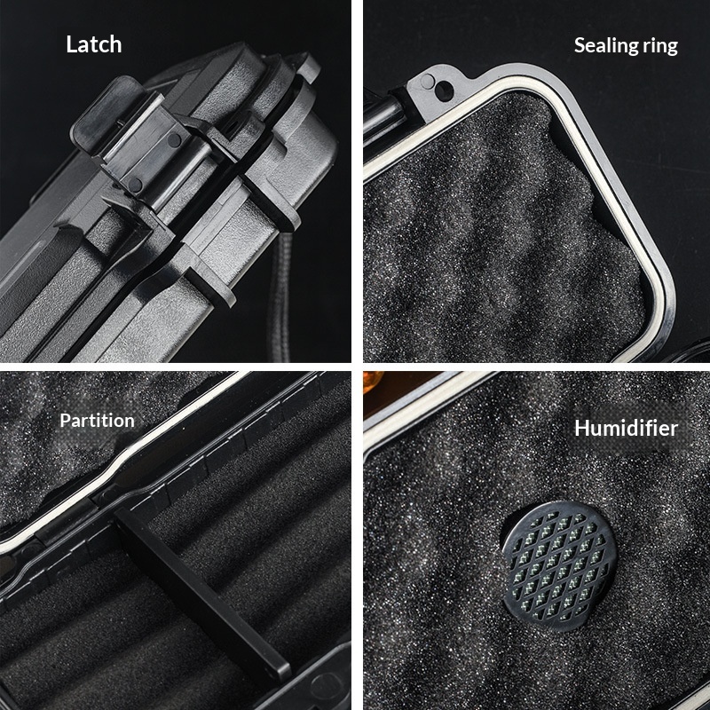 กล่องเก็บซิการ์แบบพกพาพร้อมเคร - Men Accessories Gift Box บทวิจารณ์และราคา