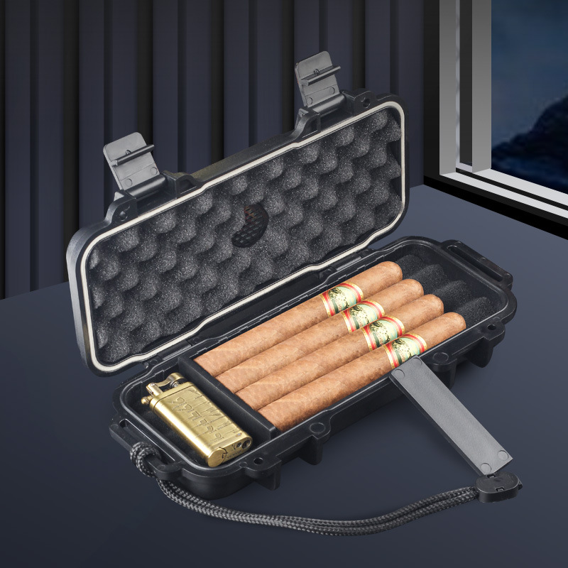 กล่องเก็บซิการ์แบบพกพาพร้อมเคร - Men Accessories Gift Box บทวิจารณ์และราคา