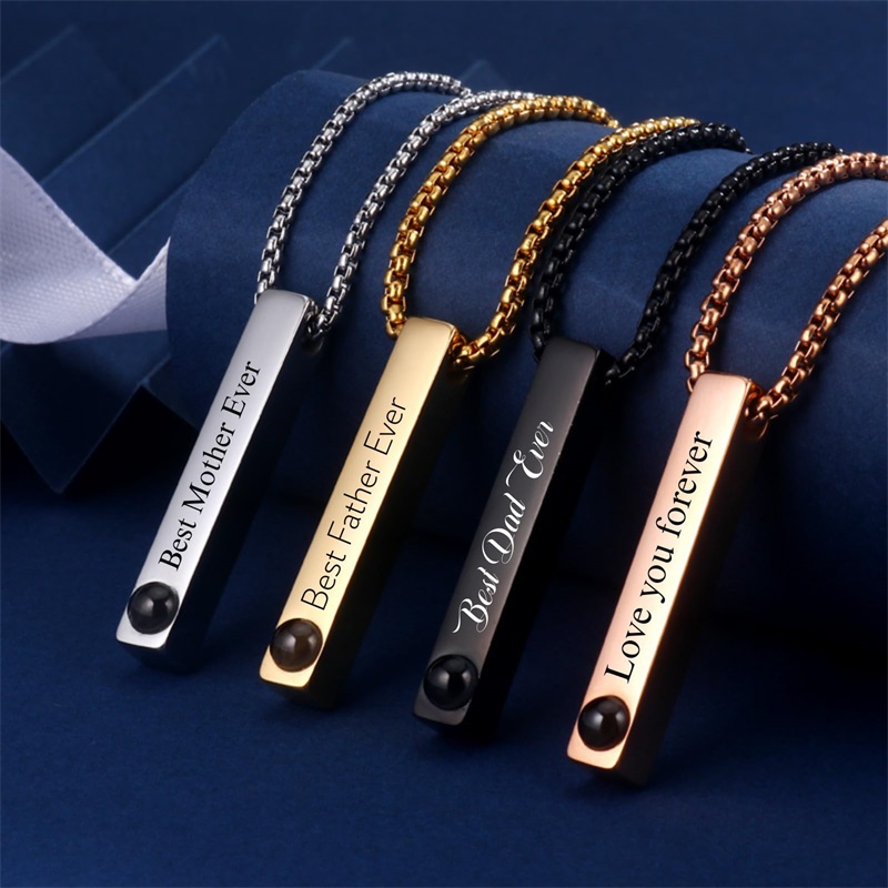 สร้อยคอรูปภาพแบบกำหนดเอง สร้อย - Men Accessories Gift Box บทวิจารณ์และราคา