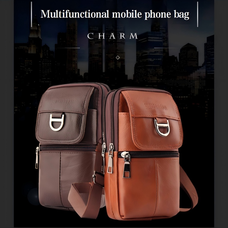 กระเป๋าคาดเอวหนังสำหรับผู้ชาย  - Men'S Accessories Backpack บทวิจารณ์และราคา