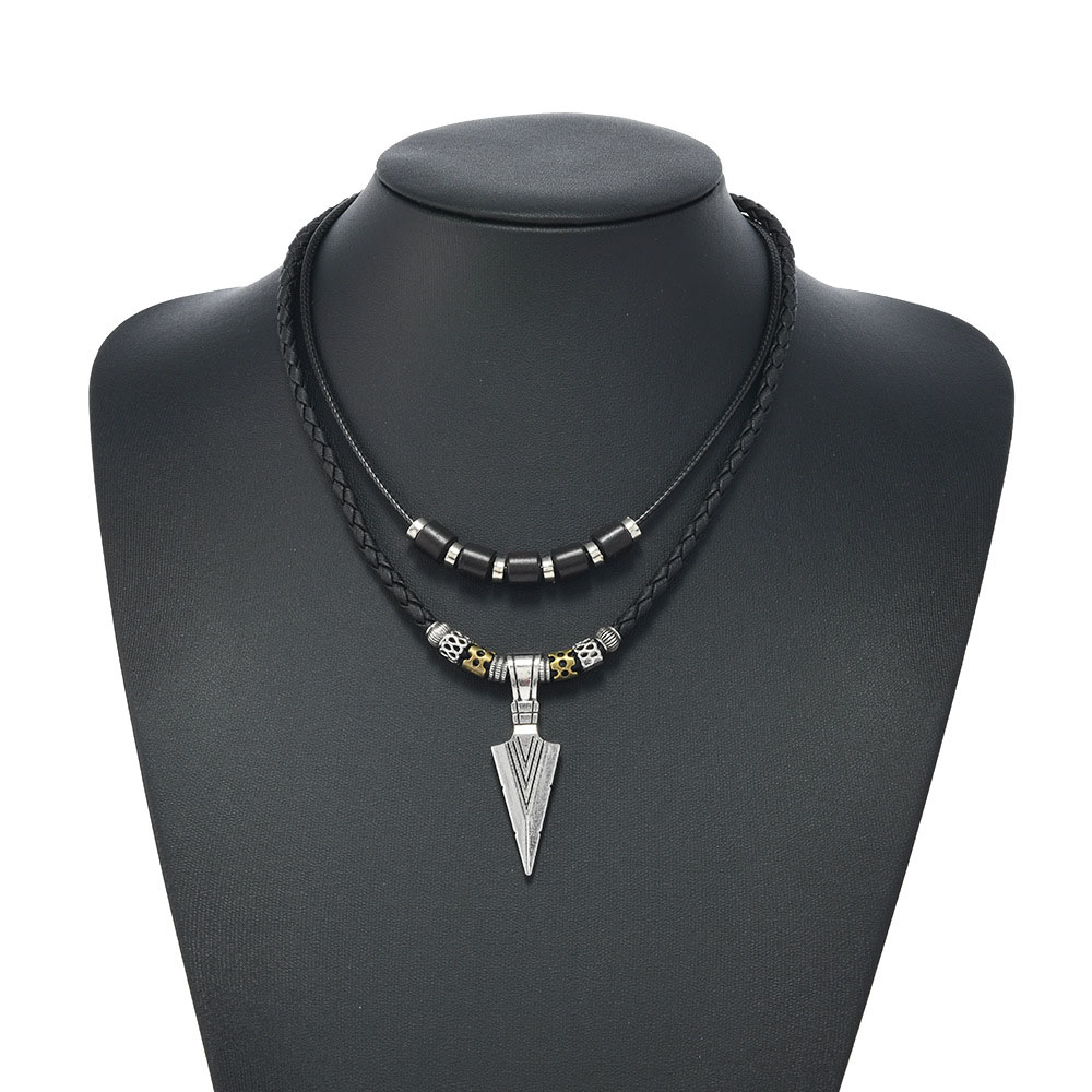 สร้อยคอหัวลูกศรไวกิ้งสำหรับผู้ - Men Accessories Ethnic บทวิจารณ์และราคา